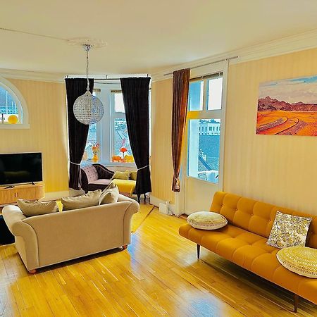Stylish Big Jugend Art Nouveau Apartment With Balcony Heart Of Ålesund Esterno foto