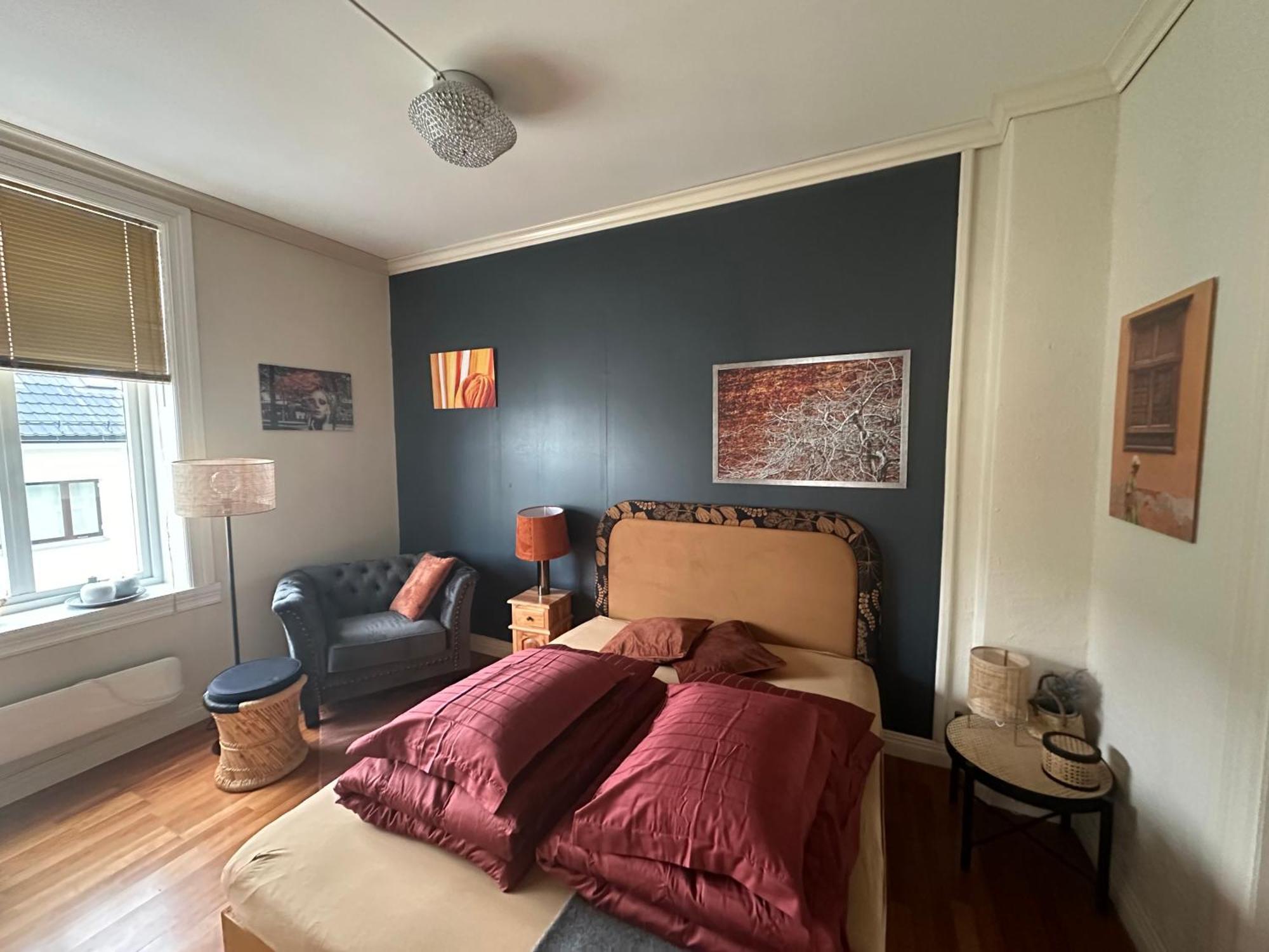 Stylish Big Jugend Art Nouveau Apartment With Balcony Heart Of Ålesund Esterno foto